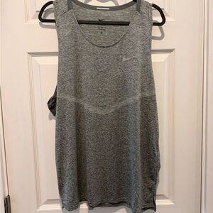 Nike Men's Gray Running Tank Top Size XL NWT